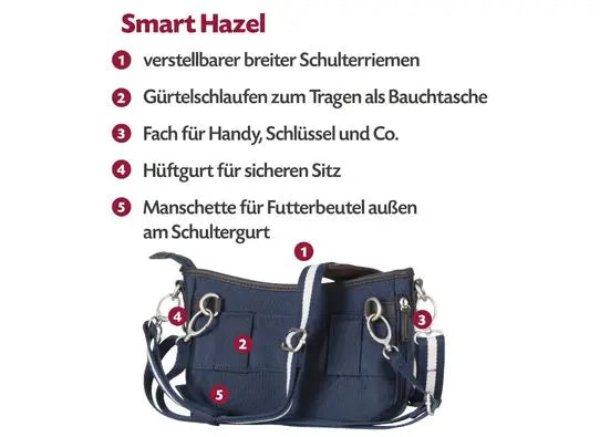 Gassitasche "Smart Hazel" von Wild Hazel