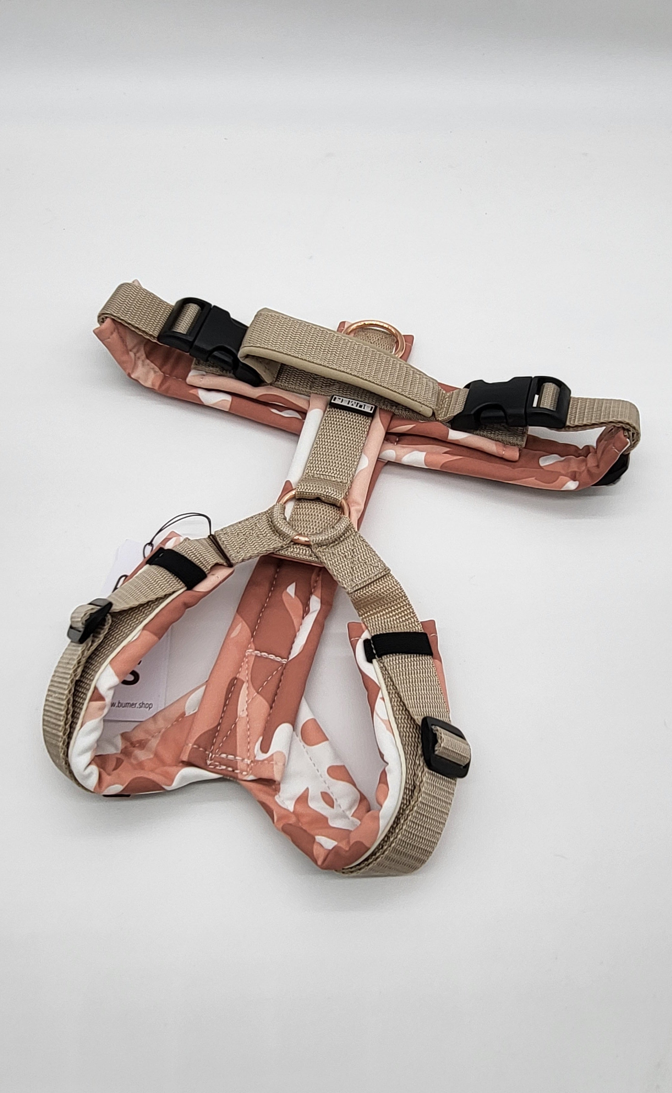 Hundegeschirr Dusty Rose Camo von Bumer