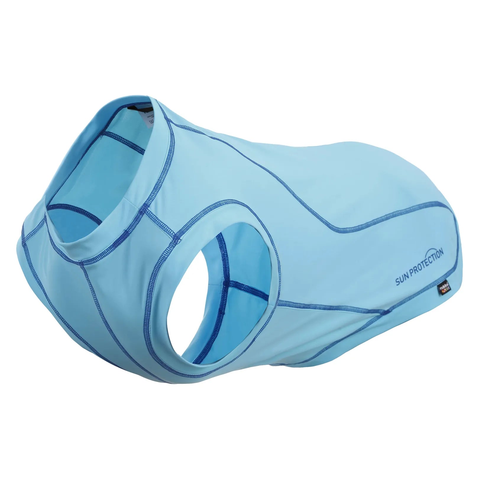 Hundeschutzshirt UV T-Shirt Sonnenschutz "Chilly" in blau LSF 30+ von Rukka pets