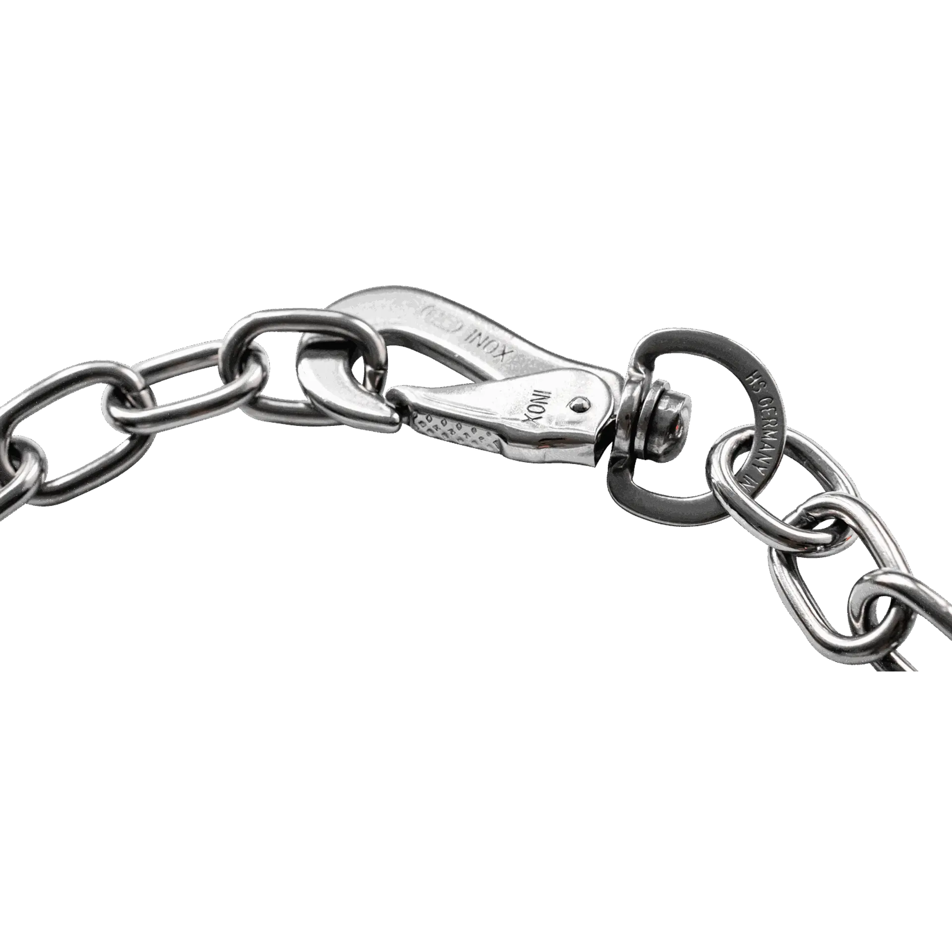 Halskette, verstellbar - mit SPRENGER-Haken - Edelstahl Rostfrei, 4,0 mm von Sprenger