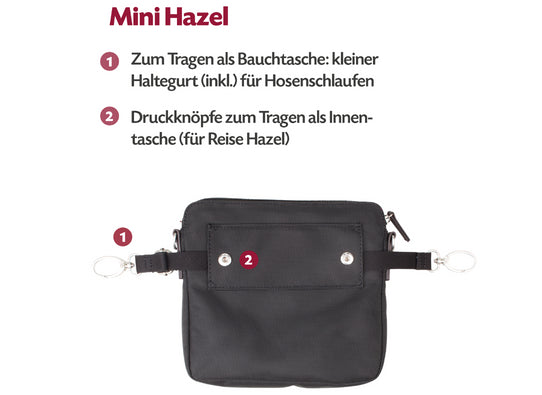 Gassitasche "Mini Hazel" von Wild Hazel