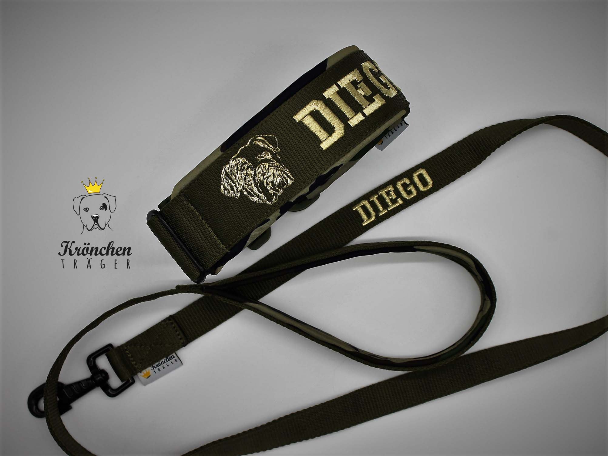 Mein Krönchenträger Halsband Cobra