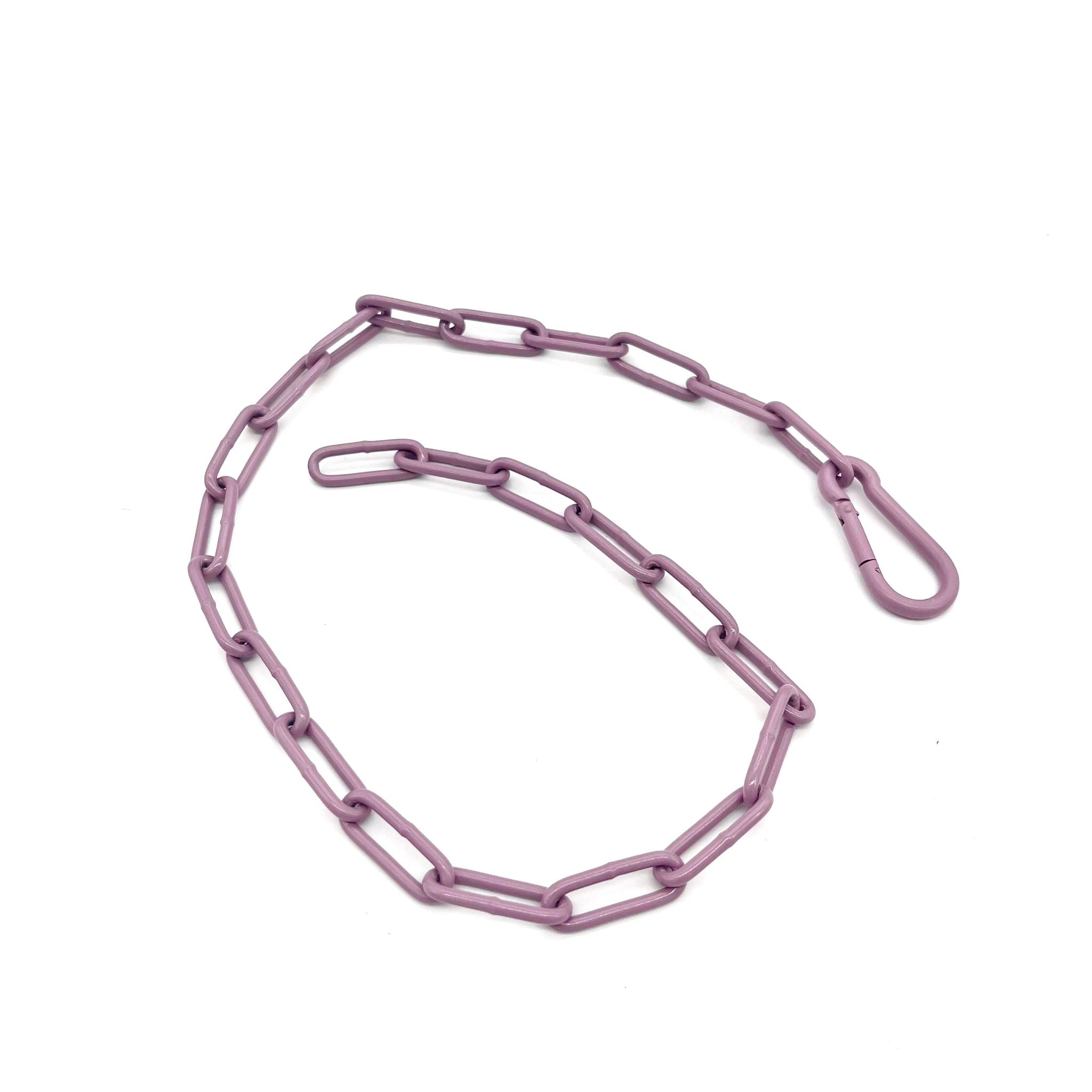 Mein Krönchenträger Karabinerkette langgliedrig groß einfarbig