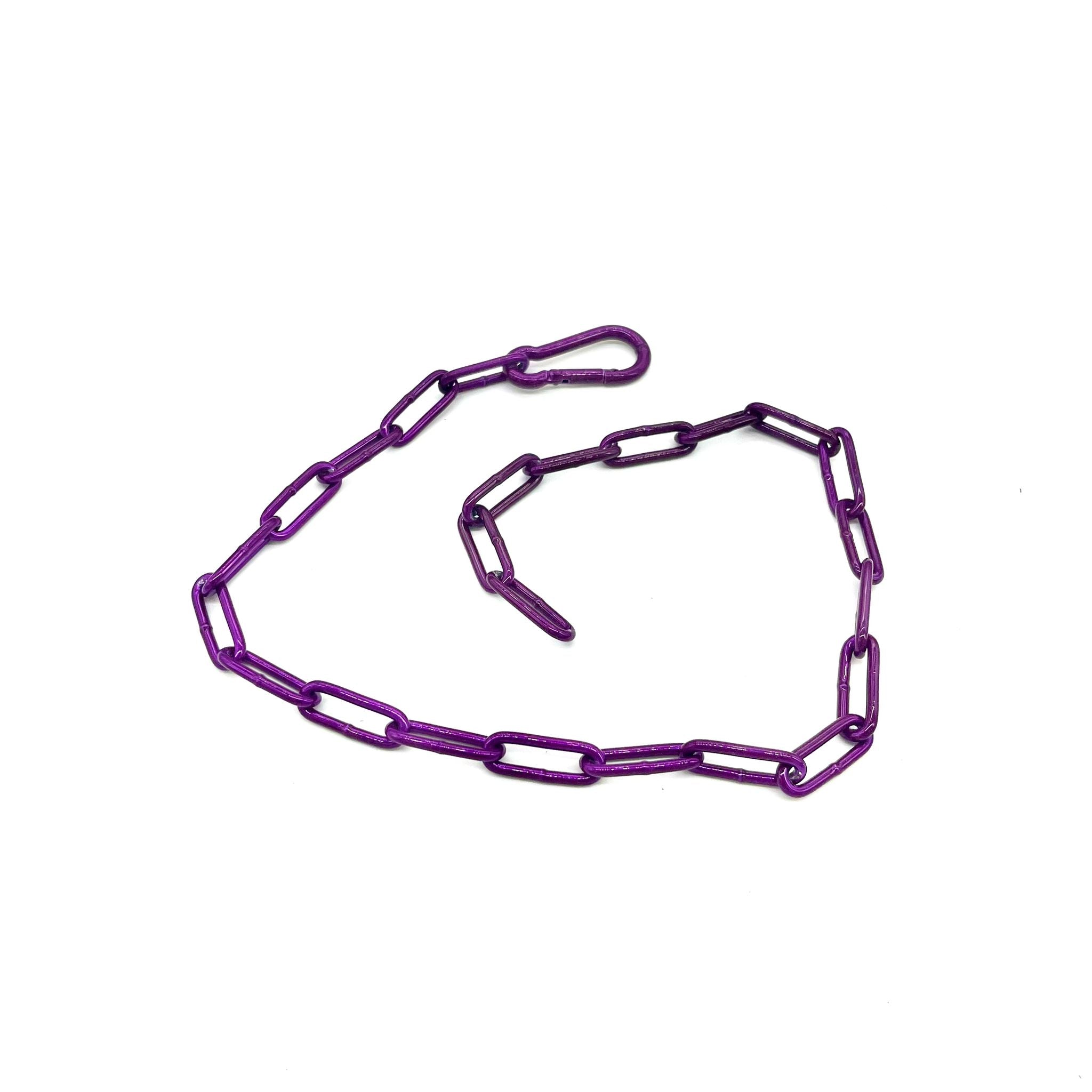 Mein Krönchenträger Karabinerkette langgliedrig groß einfarbig