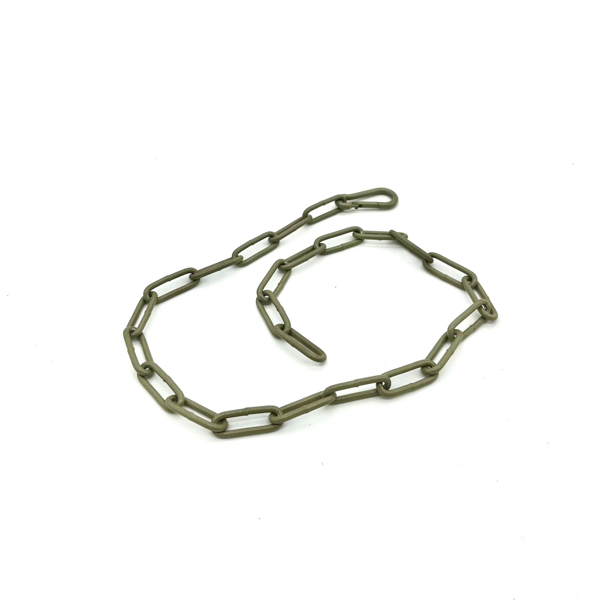 Mein Krönchenträger Karabinerkette langgliedrig groß einfarbig