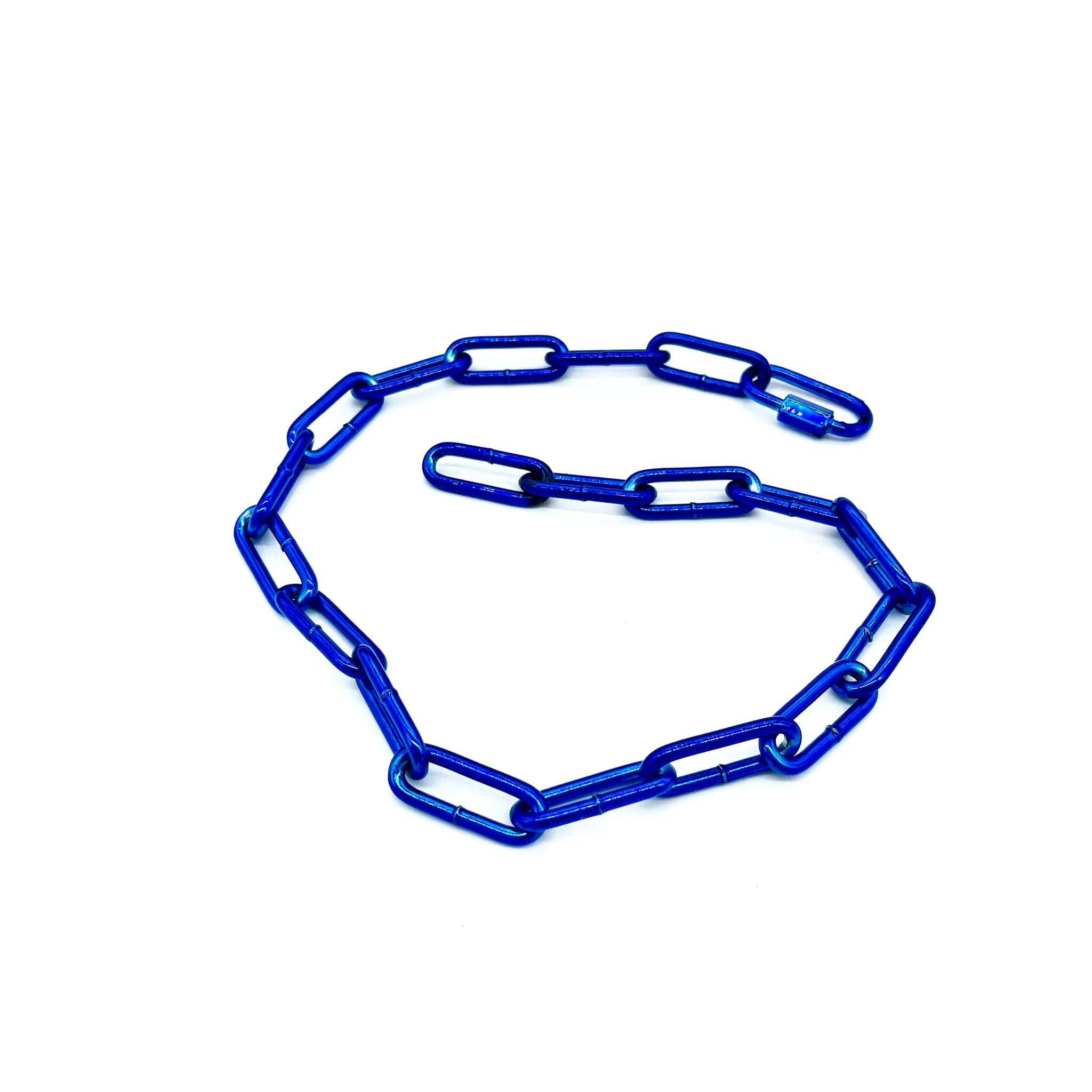 Mein Krönchenträger Karabinerkette langgliedrig groß einfarbig