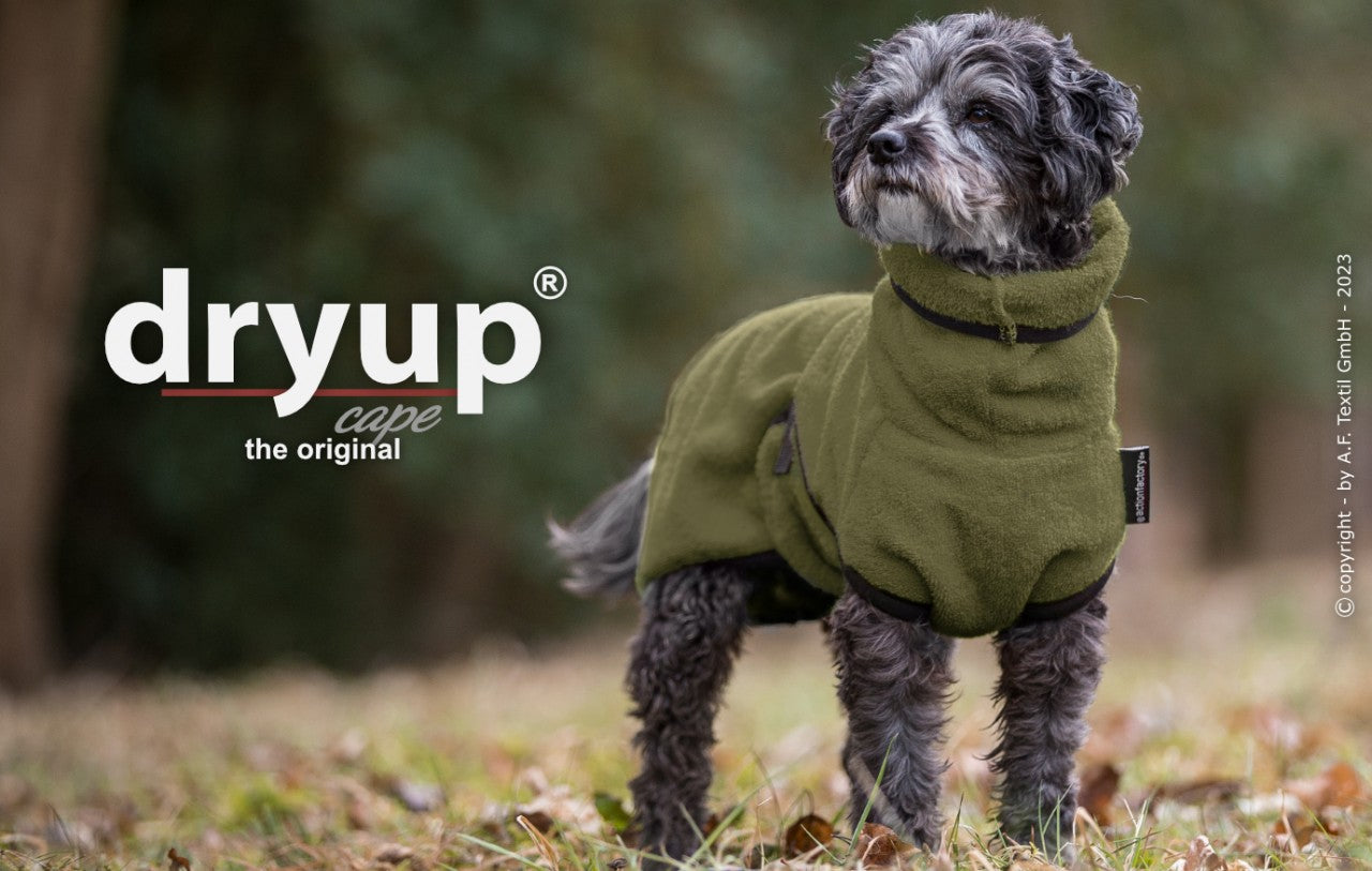 Hundebademantel "Dryup® Cape Mini" Neue Farben 23/24 von Actionfactory