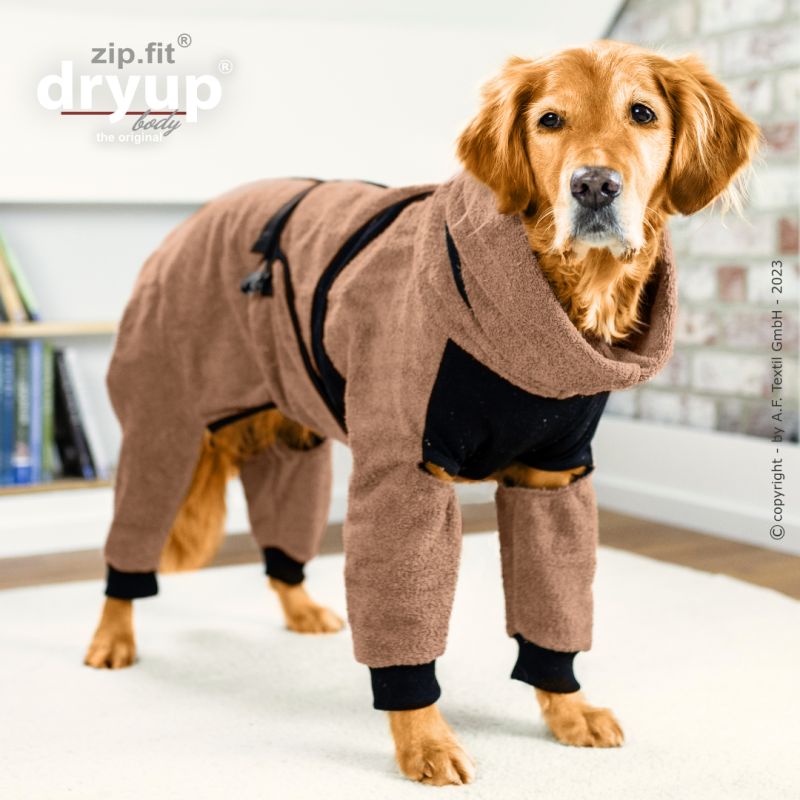 Hundebademantel dryup body zip.fit