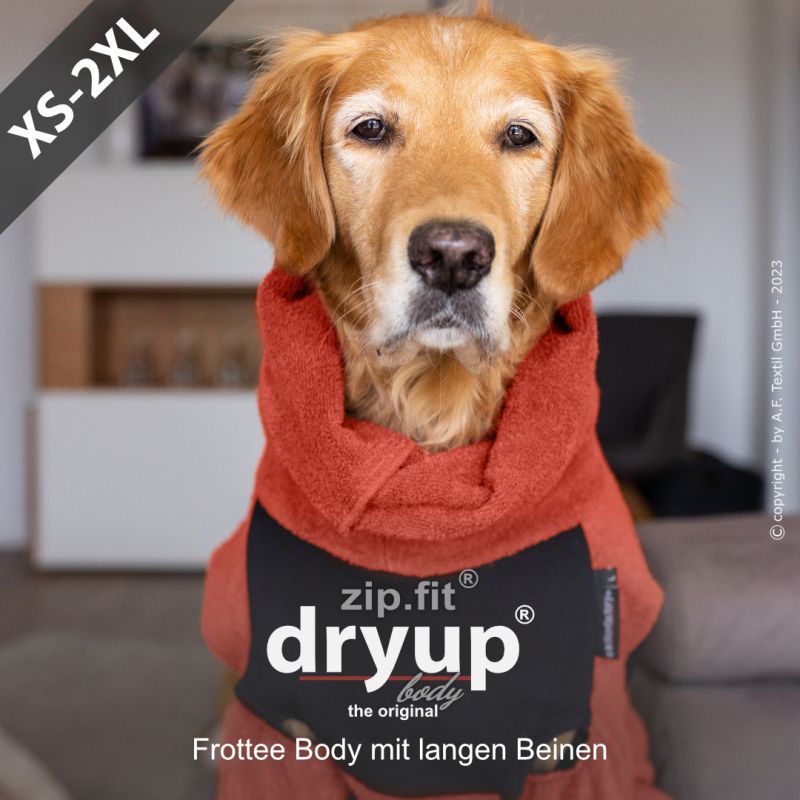 Hundebademantel dryup body zip.fit