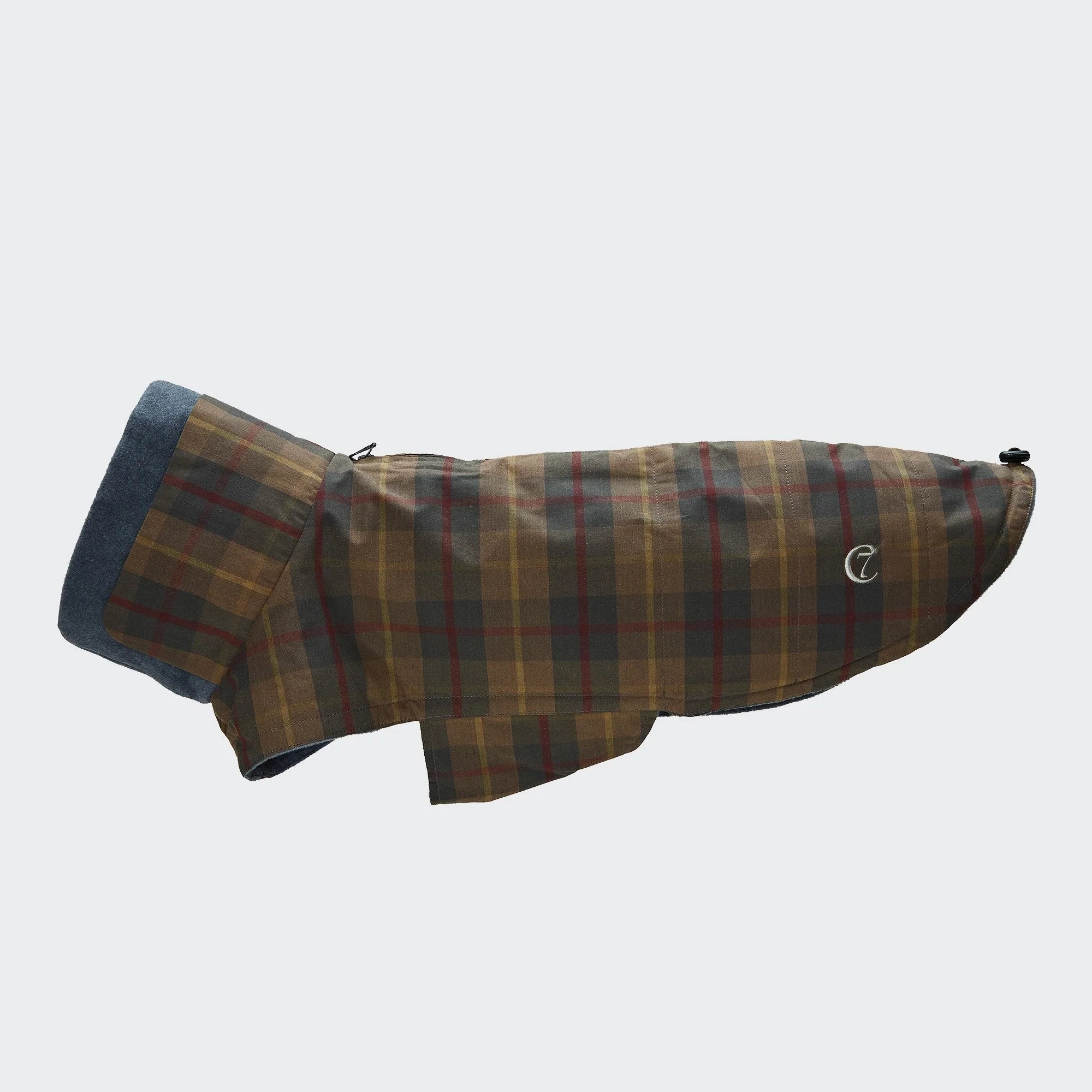 Hundemantel Brooklyn Waxed Tartan von Cloud 7