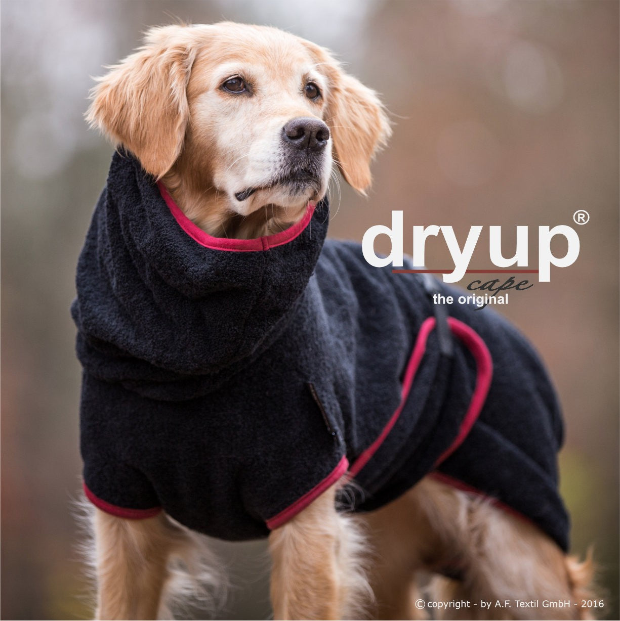 Hundebademantel "Dryup® Cape" von Actionfactory