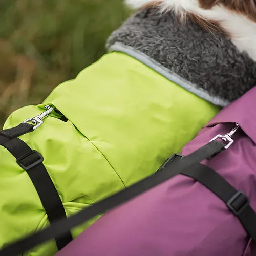 Hundemantel "Perus" mit Geschirröffnung 24/25 von Pomppa