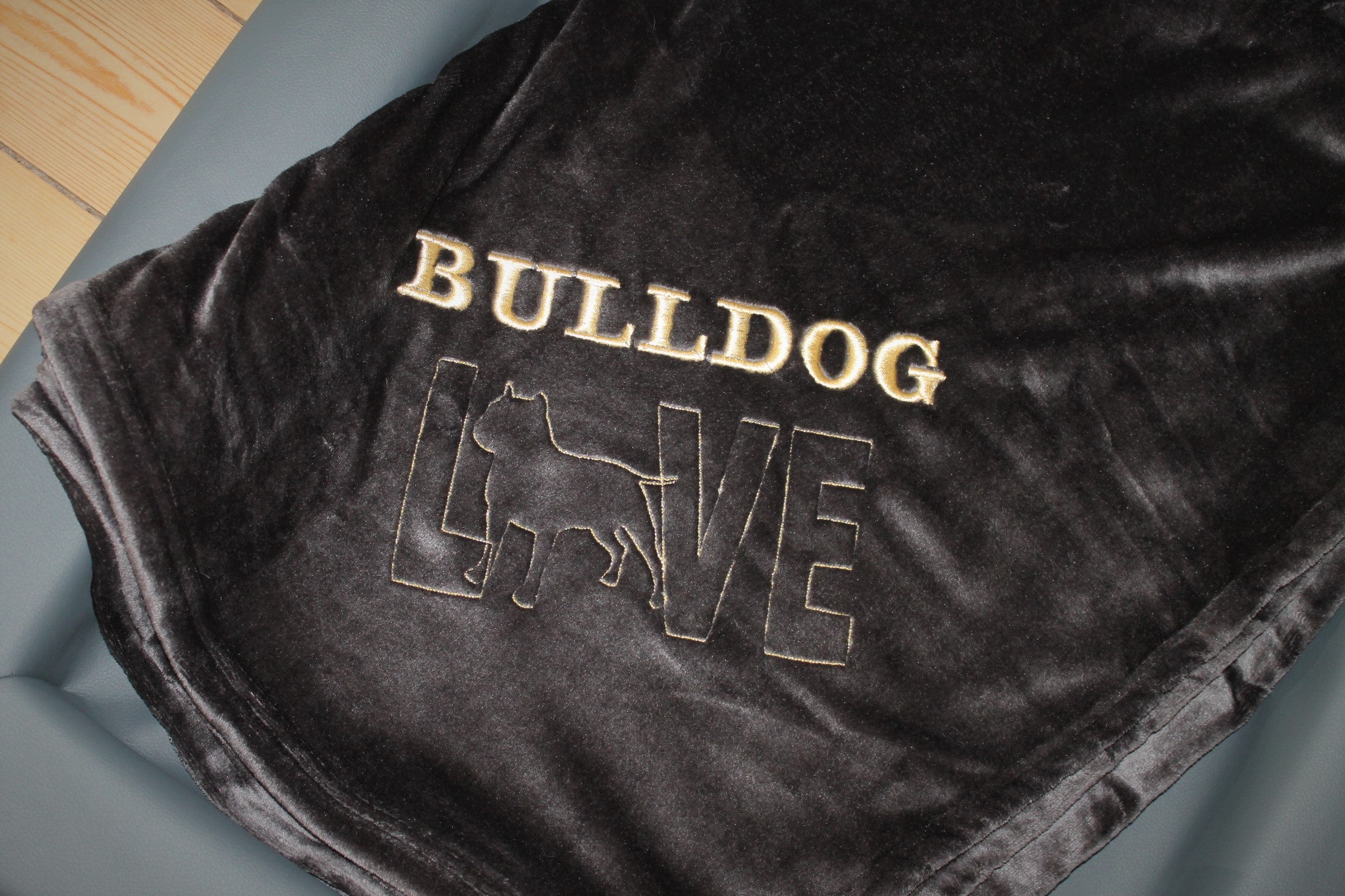 Premium-Kuscheldecke XXL mit Stick