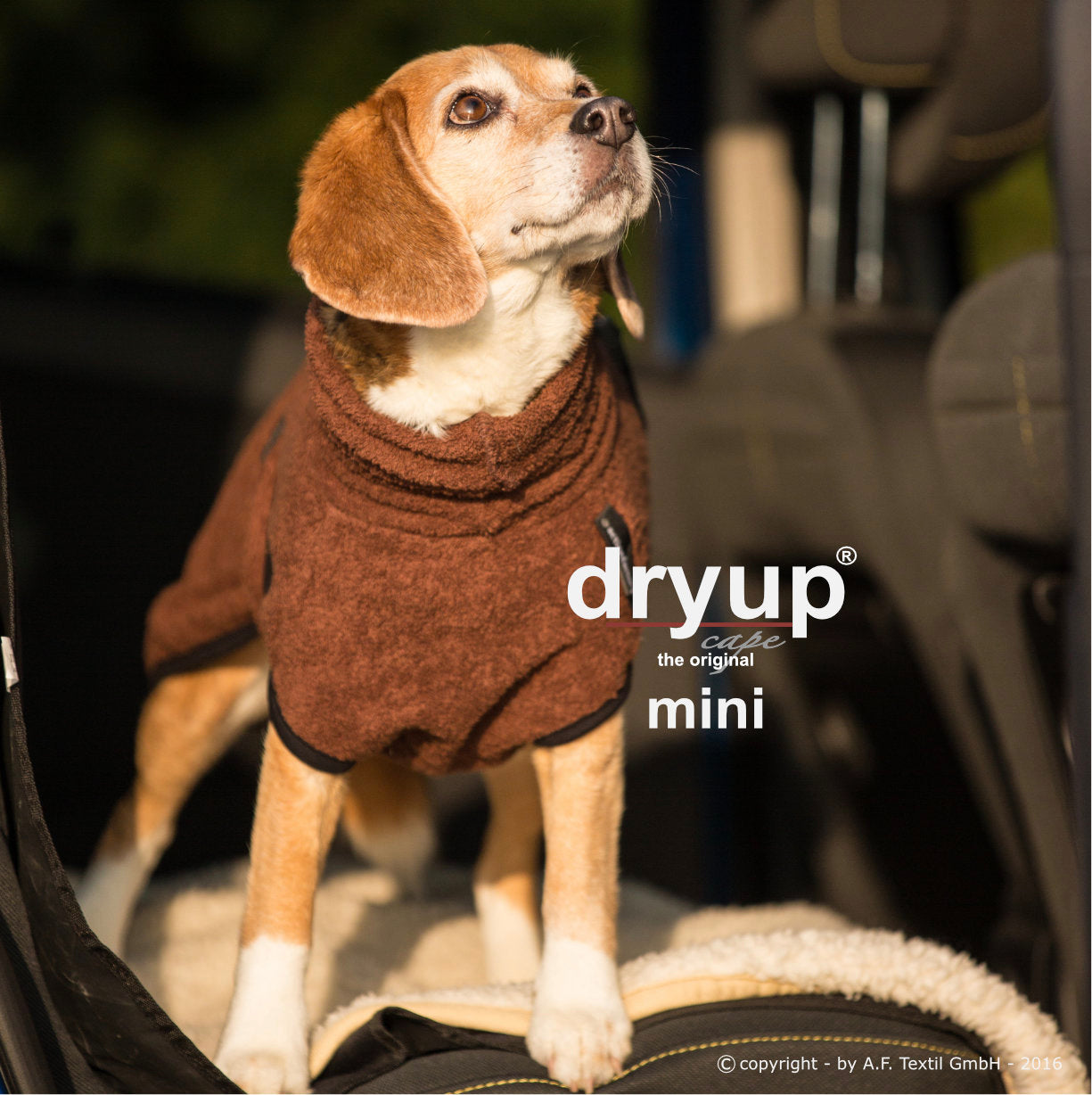 Hundebademantel "Dryup® Cape Mini" von Actionfactory