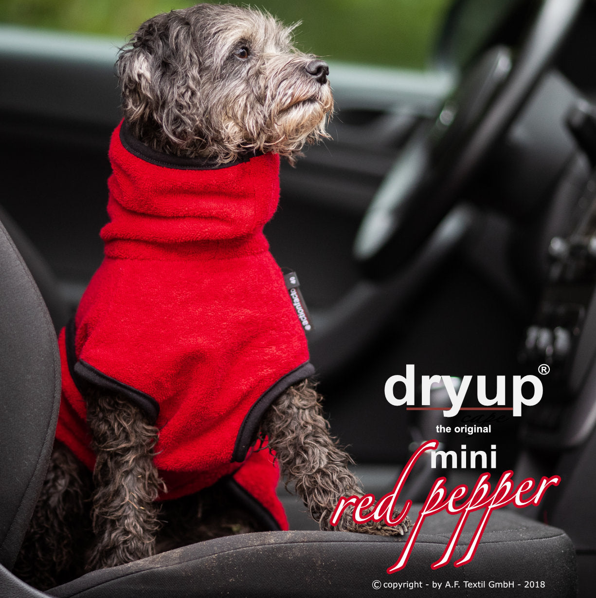 Hundebademantel "Dryup® Cape Mini" von Actionfactory