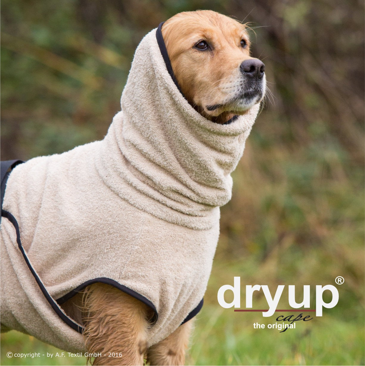 Hundebademantel "Dryup® Cape" von Actionfactory