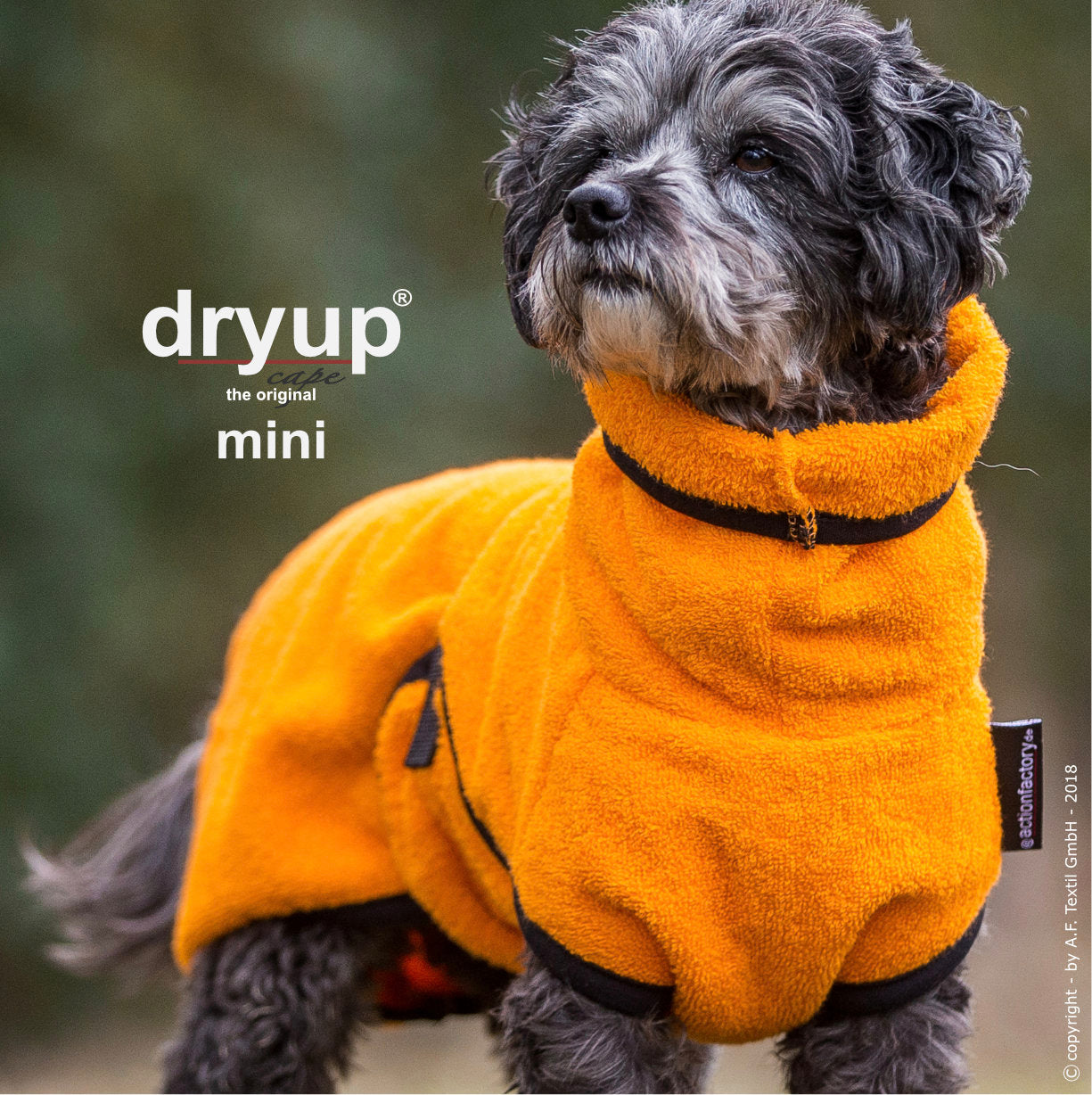 Hundebademantel "Dryup® Cape Mini" von Actionfactory