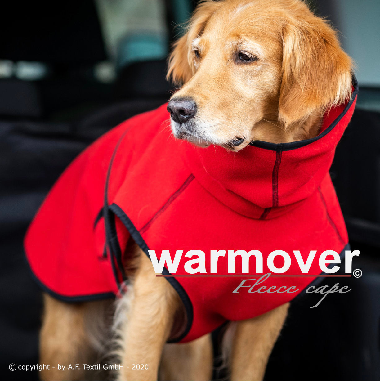 Hundemantel "warmover fleece capes"