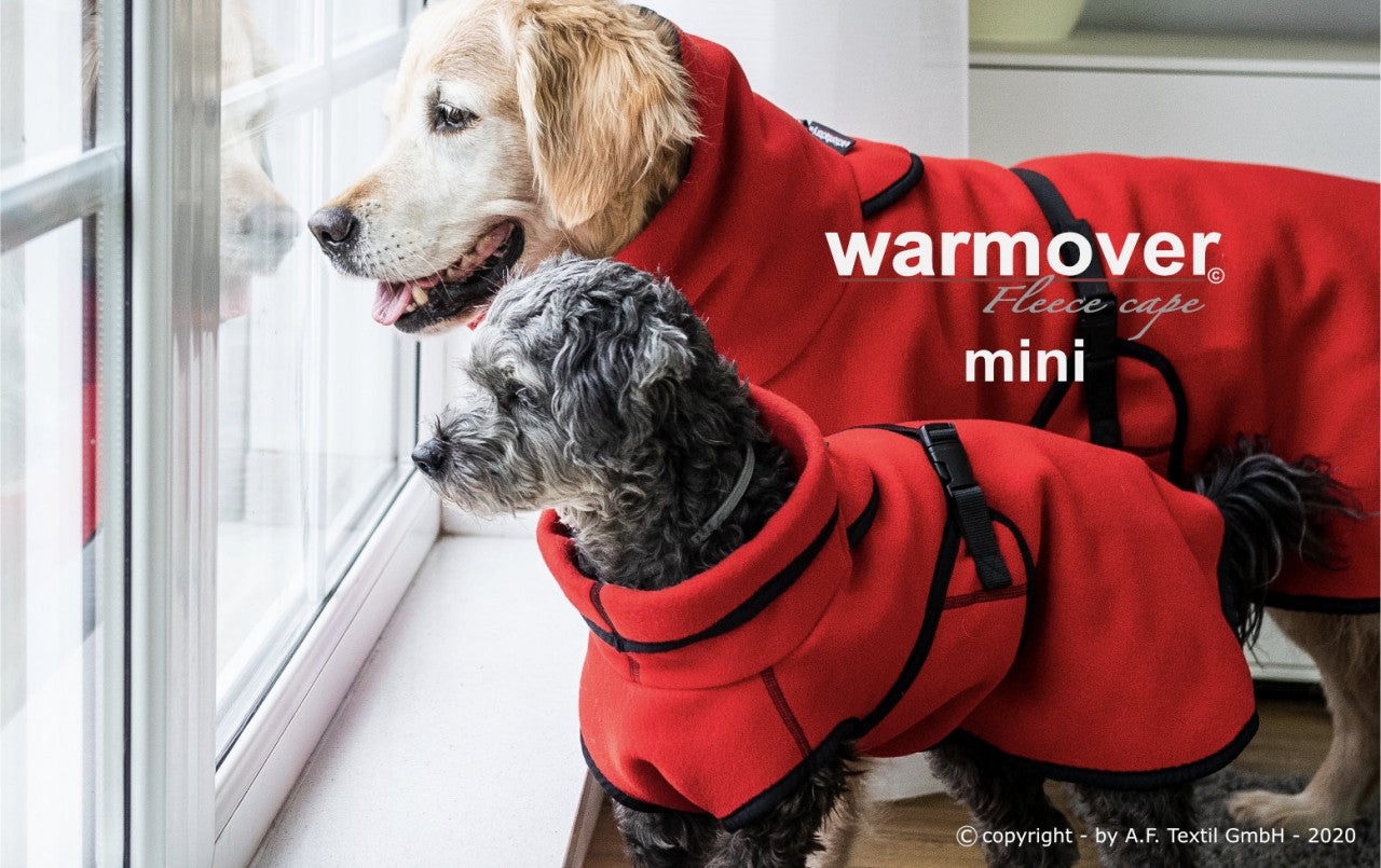 Hundemantel "warmover fleece capes"